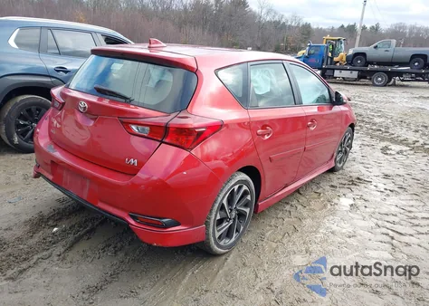 2018 Toyota Corolla Im from USA, damaged, VIN JTNKARJE7JJ560349